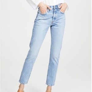 Levi’s 501 Skinny Jeans in Tango Light size 26